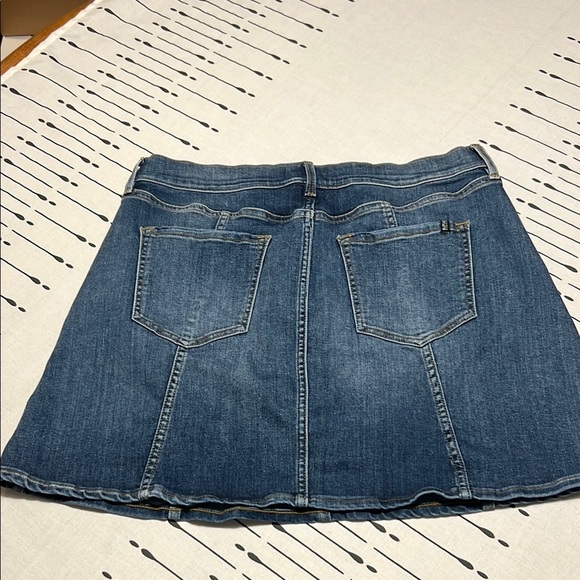 Vintage Buffalo David Bitton Blue A-Line Mini Skirt Casual. Size 30 - Picture 1 of 7